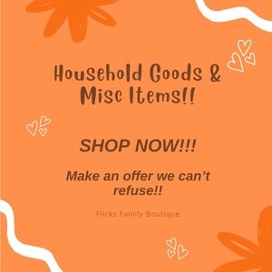 Household Goods & Miscellaneous Items!!!